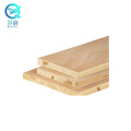 Placa de bloco de madeira laminada de choupo 25 mm de melhor qualidade